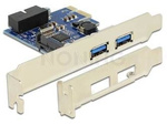 DELOCK PCI EXPRESS CARD > 2 X EXTERNAL USB 3.0 + 2 X INTERNAL USB 3.0
