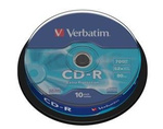 CDR VERBATIM 700MB EXTRA PROT (CAKE 10)