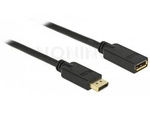 EXTENSION CABLE DISPLAYPORT M/F 20 PIN V1.2 1M 4K DELOCK