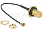 Kabel Antenowy Rp-Sma(M)->Mhf(I-Pex)(F) U.Fl-Lp-068 10cm Delock