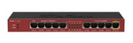 RB2011iL-IN Desktop metal case, 5xEthernet, 5xGigabit Ethernet, PoE out on port 10, 600MHz CPU, 64MB RAM, RouterOS L4