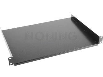 19" FIXED SHELF 1U/483X315MM MAX LOAD CAPACITY UP TO 25KG BLACK LANBERG