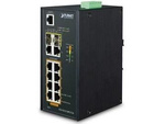 INDUSTRIAL 8-PORT 10/100/1000T 802.3AT POE + 2-PORT 10/100/100T+2-PORT 100/1000X SFP MANAGED SWITCH