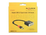 DELOCK ADAPTER USB 3.0 TYPE-A MALE > DVI FEMALE