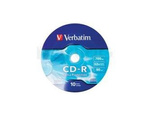 CDR VERBATIM 700MB EXTRA PROTECTION WRAP (10 SPINDEL)