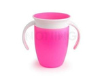 Munchkin Kubek 360, Treningowy Z Uchwytami, 207 Ml Różowy