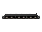 PATCH PANEL 24 PORT 1U CAT.7 FTP BLACK LANBERG
