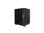 RACK CABINET 19" FREE-STANDING 15U 600X600 SELF-ASSEMBLY FLAT PACK BLACK LANBERG