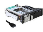 DELOCK 3.5“ SATA HDD 2.5”+3,5" CZARNA+2XUSB 3.0