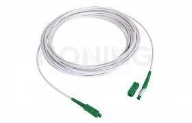 Patchcord SC/APC-SC/APC G657B3 LSZH 30m jedna niezmontowana osłona wtyku