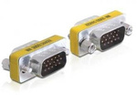 DELOCK ADAPTER GENDER CHANGER VGA MALE-MALE
