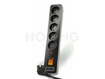 SURGE PROTECTOR ACAR X5 5M BLACK