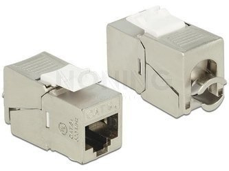 Moduł Keystone Gniazdo Rj45->Lsa Stp Kat.6a Do Puszki Montażowej Delock