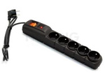 SURGE PROTECTOR ACAR F5 3M BLACK