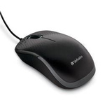 MOUSE VERBATIM SILENT 1000DPI BLACK