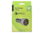 Ładowarka Samochodowa Zapalniczka Navilock 2x Usb 3a 12v/24v Qucik Charge 3.0 Czarna