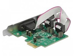 Karta Pci Express X1->2x Serial Rs-232 921k Z Zasilaniem Delock