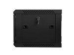 RACK CABINET 19” WALL-MOUNT 6U/600X450 FOR SELF-ASSEMBLY (FLAT PACK) BLACK LANBERG