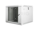 RACK CABINET 19” WALL-MOUNT 9U/600X600 FOR SELF-ASSEMBLY (FLAT PACK) GREY LANBERG