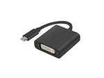 ADAPTER USB TYPE-C(M)-DVI-I(F)(24+5) BLACK LANBERG