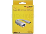 ADAPTOR HDMI-C(M)->VGA (F) 15CM CABLE DELOCK