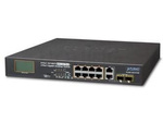 SWITCH PLANET FGSD-1022VHP 8-PORT 10/100TX + LCD MONITOR