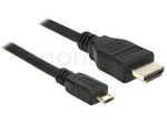 Kabel Mhl(M) V3.0->Hdmi(M) V1.4 3m Czarny Delock (Smartfon Do Tv Hd/4k)