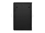 RACK CABINET 19” WALL-MOUNT 22U/600X600 FOR SELF-ASSEMBLY (FLAT PACK) BLACK LANBERG