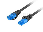 Patchcord Kat.6a S/Ftp Lszh Cca 15m Czarny Fluke Passed Lanberg