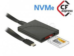 CARD READER DELOCK USB 3.1 GEN 2 CFAST NVME (10GB/S)