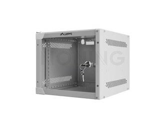 Szafa Instalacyjna Rack Wisząca 10" 4u 280x310 Szara Drzwi Szklane Lanberg (Flat Pack)