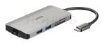 8-in-1 USB-C Hub with HDMI/Ethernet/Card Reader/Power Delivery