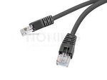 PATCHCORD CAT.5E 2M BLACK GEMBIRD