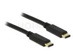 Kabel Usb-C M/M 2.0 2m Czarny Delock