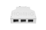 Modular fibre optic enclosure Tracom VERTICAL DIN - Module 6x SC Duplex (12)