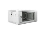V2 Szafa Instalacyjna Rack Wisząca 19" 4u 600x450 Szara Lanberg (Flat Pack)