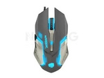 Mysz Dla Graczy Fury Warrior 3200dpi Podświetlenie Czarna Gamingowa