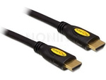 HDMI M/M V1.4 CABLE 0.5M BLACK DELOCK