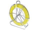 Fibre optic cable duct rodder 100m, 6mm (fibreglass + stand)