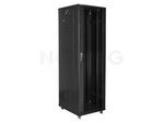 Szafa Instalacyjna Rack Stojąca 19" 42u 600x800 Czarna Lanberg (Flat Pack)