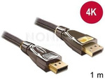 DISPLAYPORT M/M CABLE 1M 4K PREMIUM DELOCK