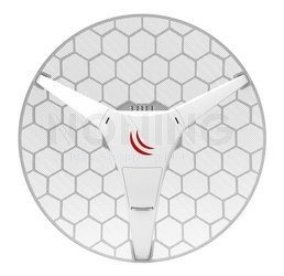 LHG 5 ac Dual chain 24.5dBi 5GHz CPE/Point-to-Point Integrated Antenna with AC support and Gigabit Ethernet