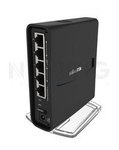 hAP ac² Dual-Concurrent 2.4/5GHz AP, 802.11a/b/g/n/ac, Five Gigabit Ethernet ports, USB for 3G/4G support, universal tower case and IPsec hardware encryption support