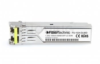 FIBERTECHNIC MODUŁ SFP 1000Base-LH+ SM 1550nm 40KM LC DUPLEX DDM