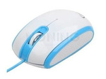 MOUSE GEMBIRD MUS-105-B 1200DPI BLACK-BLUE