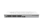 CRS326-24G-2S+RM 24 Gigabit port switch with 2 x SFP+ cages in 1U rackmount case, Dual boot (RouterOS or SwitchOS)