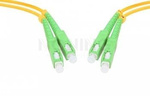 Patchcord SC/APC-SC/APC SM G.652D duplex 1m