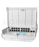 netPower 15FR An outdoor 18 port switch with 15 reverse PoE ports and SFP. Cut costs, not speed – choose GPEN over GPON!