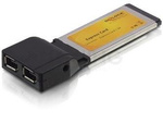 ADAPTER EXPRESS CARD > 2 X FIREWIRE DELOCK