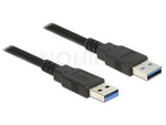 Kabel Usb-A M/M 3.0 1.5m Czarny Delock